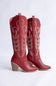 Top Moda Cattle Cowgirl Boots for Women in Red