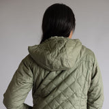 Columbia Copper Crest II Hooded Jacket for Women in Green