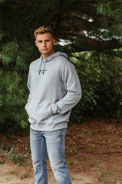 Carhartt Lightweight Hoodie for Men in Light Blue