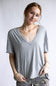 Free People We The Free Nina Tee for Women in Heather Grey