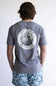 Local Boy LCF Circle T-Shirt for Men in Gray