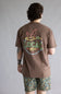 Local Boy Neon Duck T-Shirt for Men in Brown | L1000714-ESO-BROWN