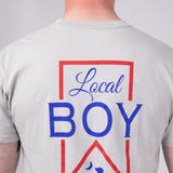 Local Boy Ultra T-Shirt for Men in Silver