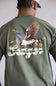 Seager Greenhead T-Shirt for Men in Surplus Green
