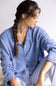 Things Between Piper Cardigan for Women in Dusty Blue