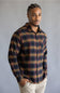 Quiksilver Breakwater Check Flannel Shirt for Men in Anthracite
