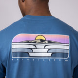 Quiksilver Frames T-Shirt for Men in Blue