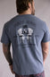 Jetty Raw Bar T-Shirt for Men in Fog
