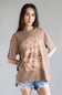 Billabong Sand to Surf T-Shirt for Women in Brown Stone