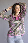 Simply Southern ¼ Zip Fleece Pullover for Women in Pink Camo