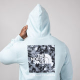 The North Face Box Logo Hoodie for Men in Muted Pine