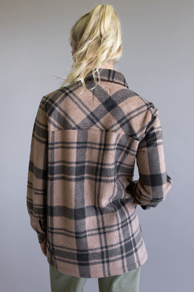 Thread & Supply Santa Fe Jacket for Women in Pecan Black Plaid