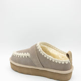 Vintage Havana Close Clogs for Women in Grey