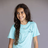 Local Girl Youth Rope T-Shirt in Mint