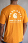 Carhartt Irvine Relaxed Work T-Shirt for Men in Orange