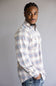 1897 Legends Corduroy Plaid Shirt for Men in Ecru/Gold