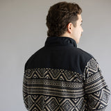 Ariat Basis Quarter Zip Fleece for Men in Black