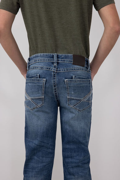 Axel Jeans Boys 8-20 Colton Eaton Bootcut Jeans | AXBB0080-EATON-MEDBLUE