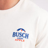Busch Light Bad Apple T-Shirt for Men in Cream