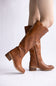 Diba True Wings Up Tall Boots for Women in Cognac