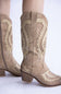 Pierre Dumas Whitney Western Tall Boots for Women in Taupe