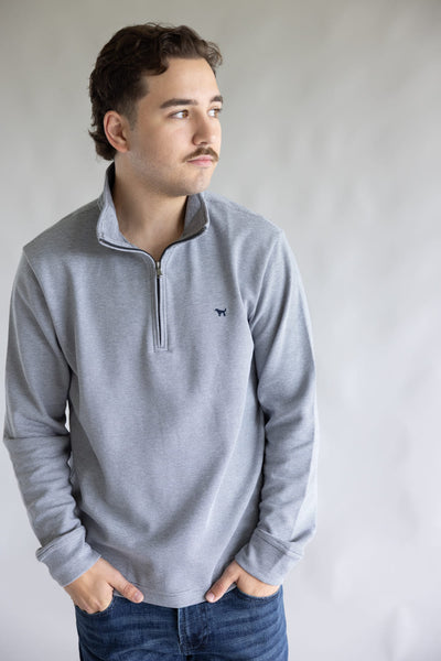 Simply Southern ¼ Zip Neck for Men in Navy