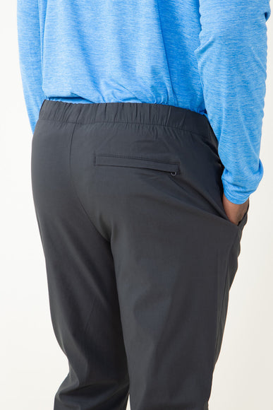 Copper & Oak Elastic File Tech Jogger Pants for Men in Grey