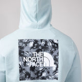 The North Face Box Logo Hoodie for Men in Muted Pine