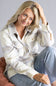 Thread & Supply Santa Fe Jacket for Women in Ivory Plaid