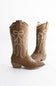 Top Moda Willa Bow Cowgirl Boots for Women in Camel