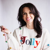 1897 Active Jolly Color Patch Fleece Sweatshirt for Women in Beige