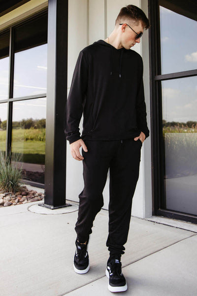 1897 Active Every Day Performance Joggers for Men in Black