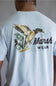 Marsh Wear Heritage Wood T-Shirt for Men in Dusty Blue