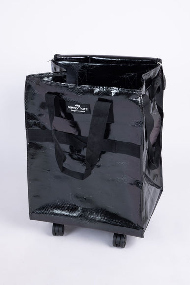 Simply Southern Rolling Tote Bag in Black