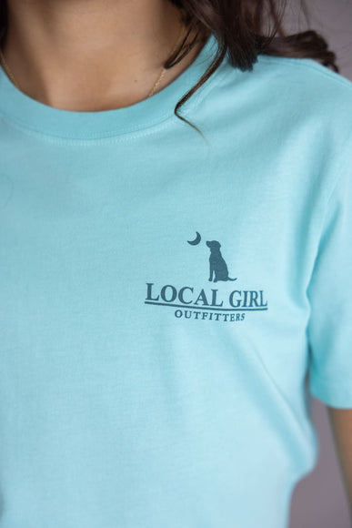Local Girl Youth Rope T-Shirt in Mint