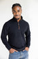 black quarter zip long sleeve