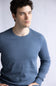 1897 Original Solid Crew Thermal Long Sleeve Shirt for Men in Navy