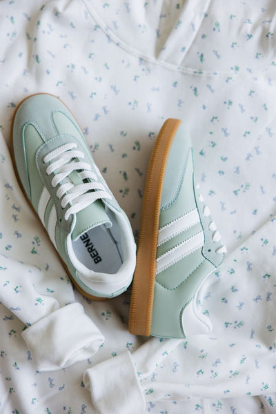 Berness Lisa Sneakers for Women in Mint Green