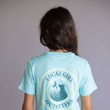 Local Girl Youth Rope T-Shirt in Mint