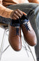 Steve Madden Lyddon Lace Up Shoes for Men in Cognac