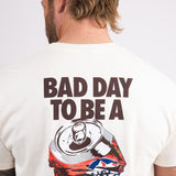 Busch Light Bad Apple T-Shirt for Men in Cream
