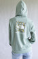 The North Face Evolution Floral Box Hoodie for Women in Slate Moss