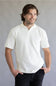 PX Johnny Collar Polo Shirt for Men in White
