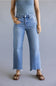 Flying Monkey High Rise Cropped Slim Wide Leg Jeans for Women