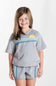 Simply Southern Sunset Lover Set for Girls in Grey
