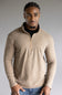 Hallstatt ½ Zip Fleece Pullover for Men in Tobacco