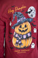 Simply Southern Youth Pumpkin Witch Hat Long Sleeve T-Shirt for Girls in Red