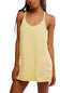 FP Movement Hot Shot Mini Dress for Women in Sunlit Yellow