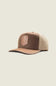 Ariat Oilskin Faux Leather Patch Hat for Men in Brown