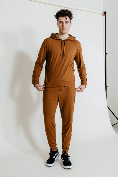 1897 Active Every Day Performance Joggers for Men in Brown